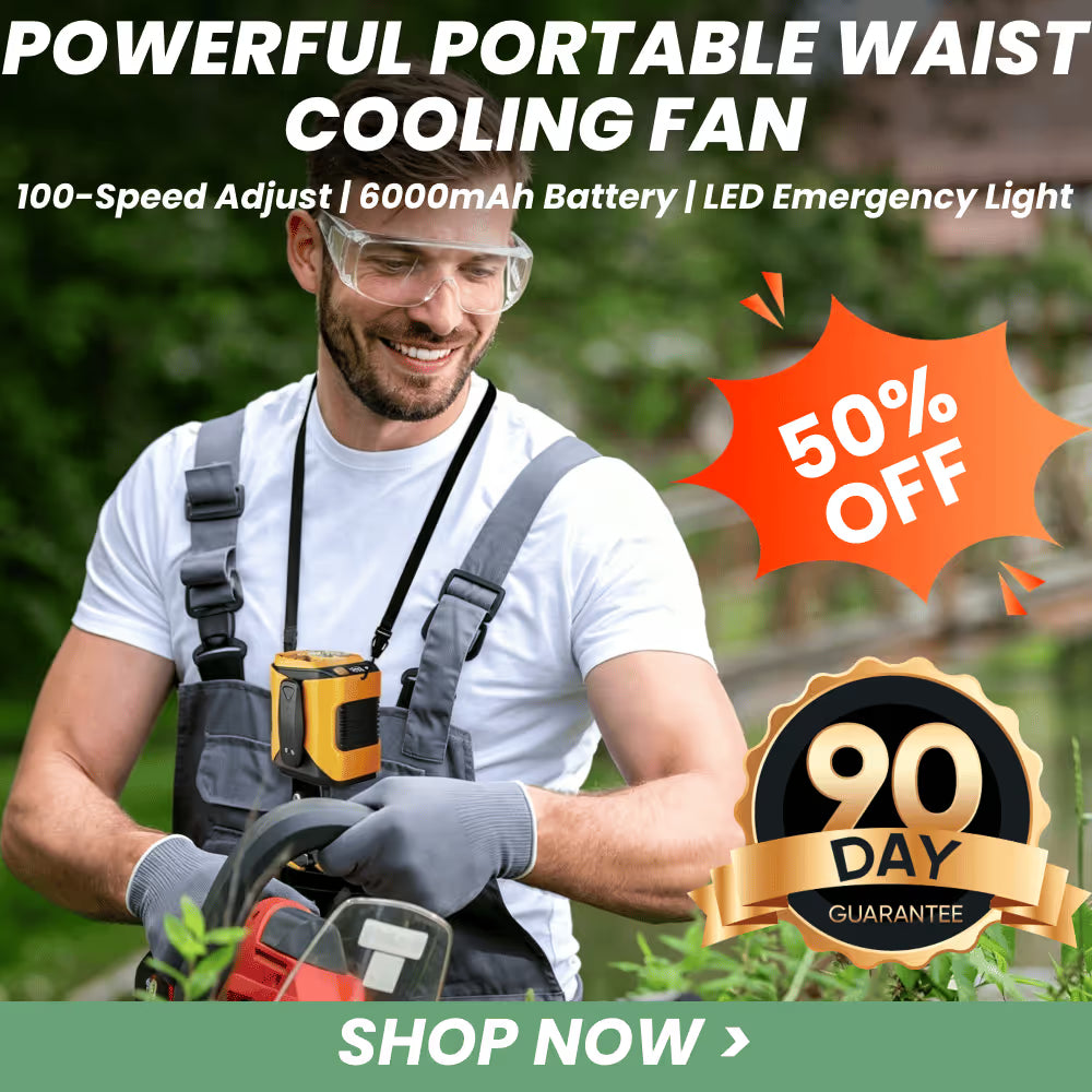 Why Construction Workers Are Ditching Handheld Fans for This $59 Waist-Clip “Air Conditioning“ That Keeps You Ice-Cold for 8+ Hours