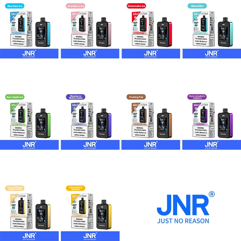 JNR Media Max 40000 40K Puffs Original Intelligent Disposable Vape