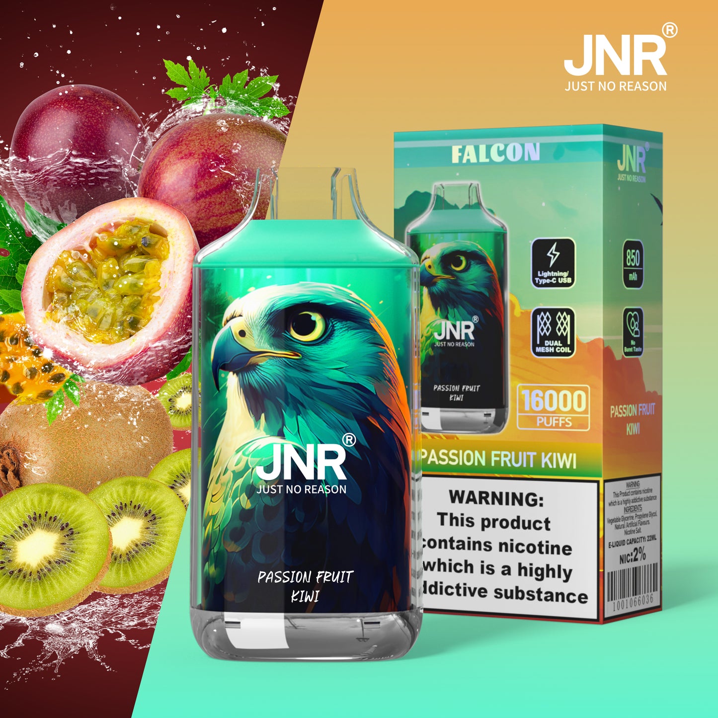 JNR FALON 16000 16K Puffs Original Edition Disposable Vape