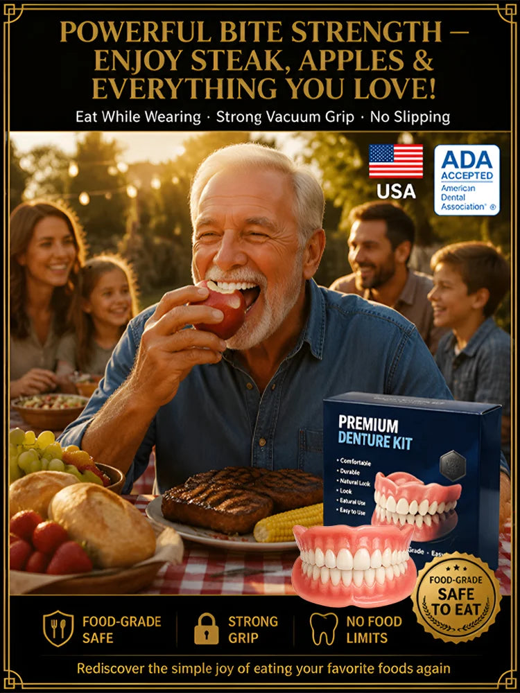 ADA-certified complete dentures (USA)