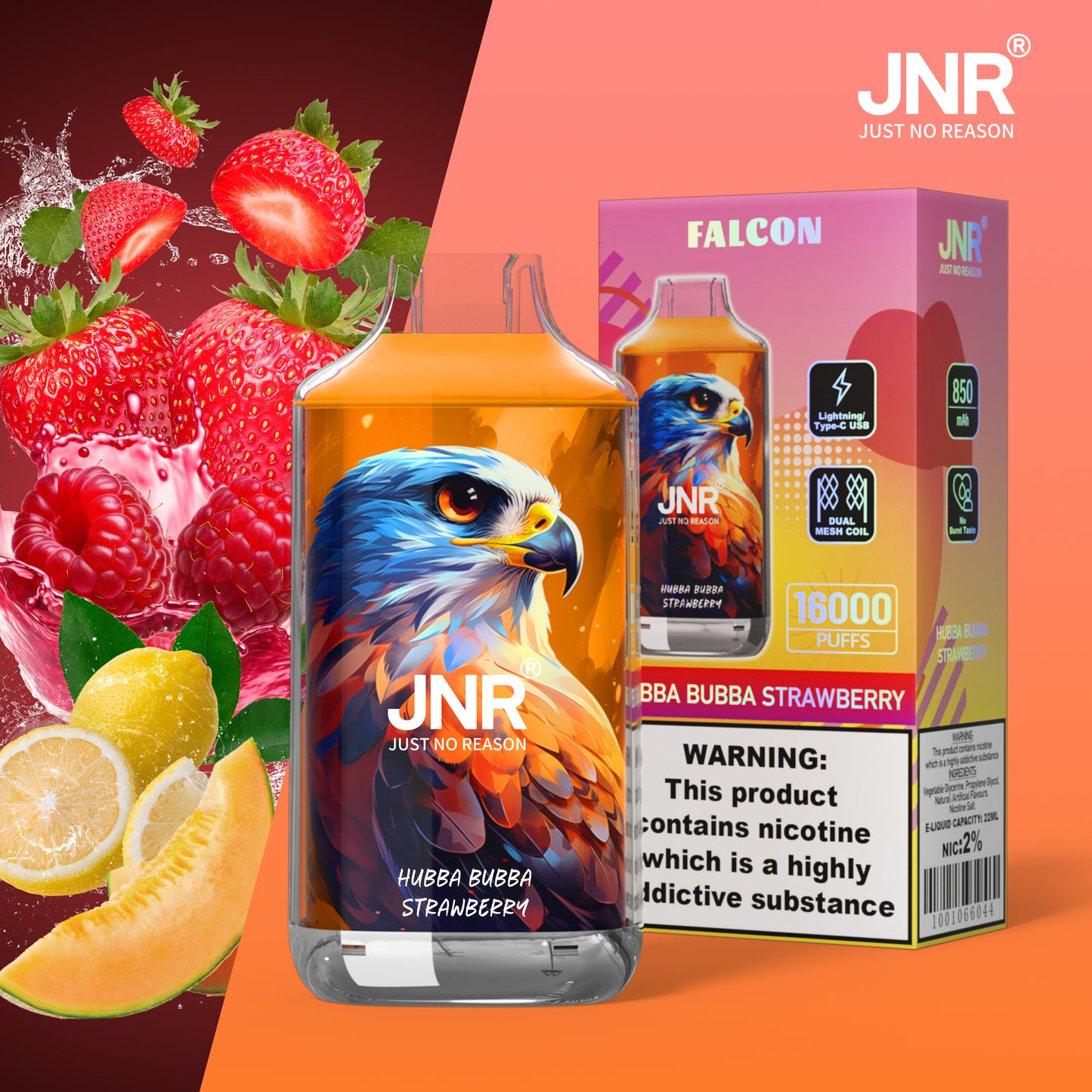 JNR FALON 16000 16K Puffs Original Edition Disposable Vape