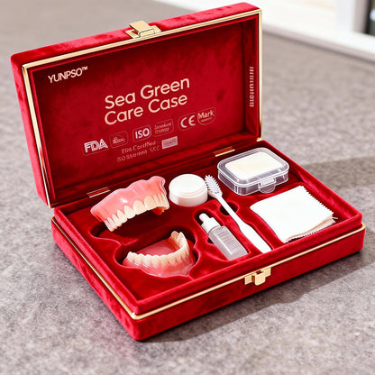 🌎Ends Today: 70% OFF! ⏰YUNPSOTM Medical Full Denture with Strong Suctiond Custom-Fit Full Functional Dentures🦷Obtain American Dental Association (ADA) Certification