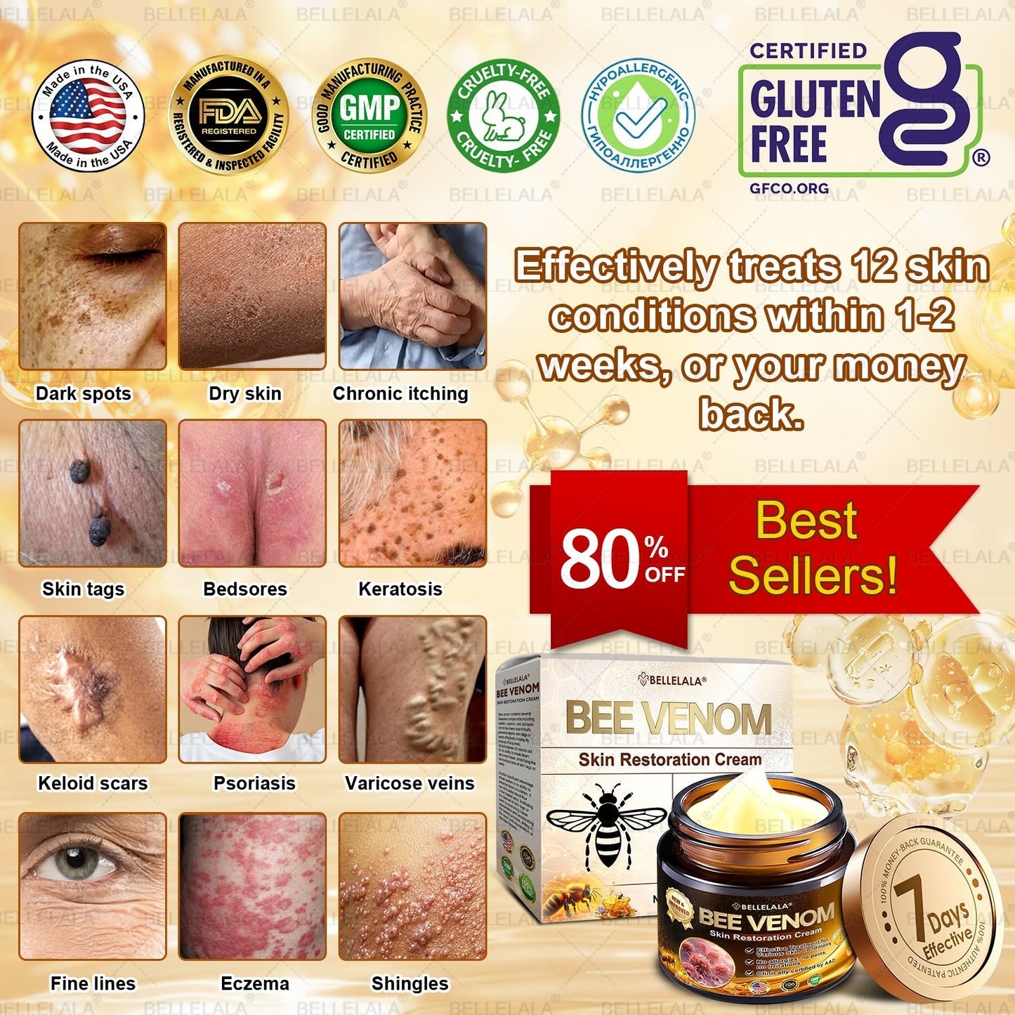 NEU & VERBESSERT ✨Bellelala® Bienengift Hauterneuerungscreme